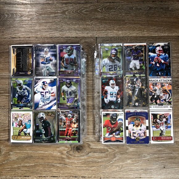 Football Card Lot Collection Topps Score Various Teams NFL Trading Cards - Picture 8 of 12